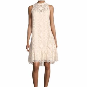 ERIN FETHERSTON Antique Doily Lace Dress Ivory Size 6 NEW